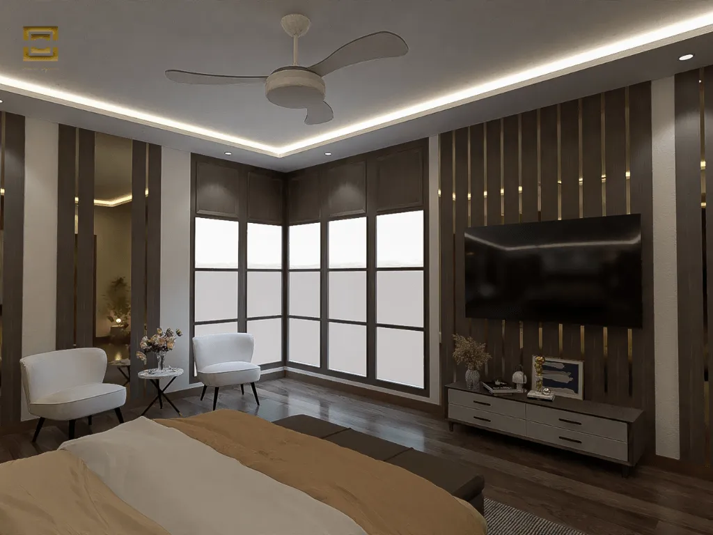 Living room interior design in lahore