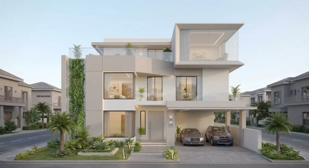 7 Marla house design in Lahore